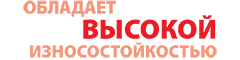 обладает высокой износостойкостью обладает высокой износостойкостью
